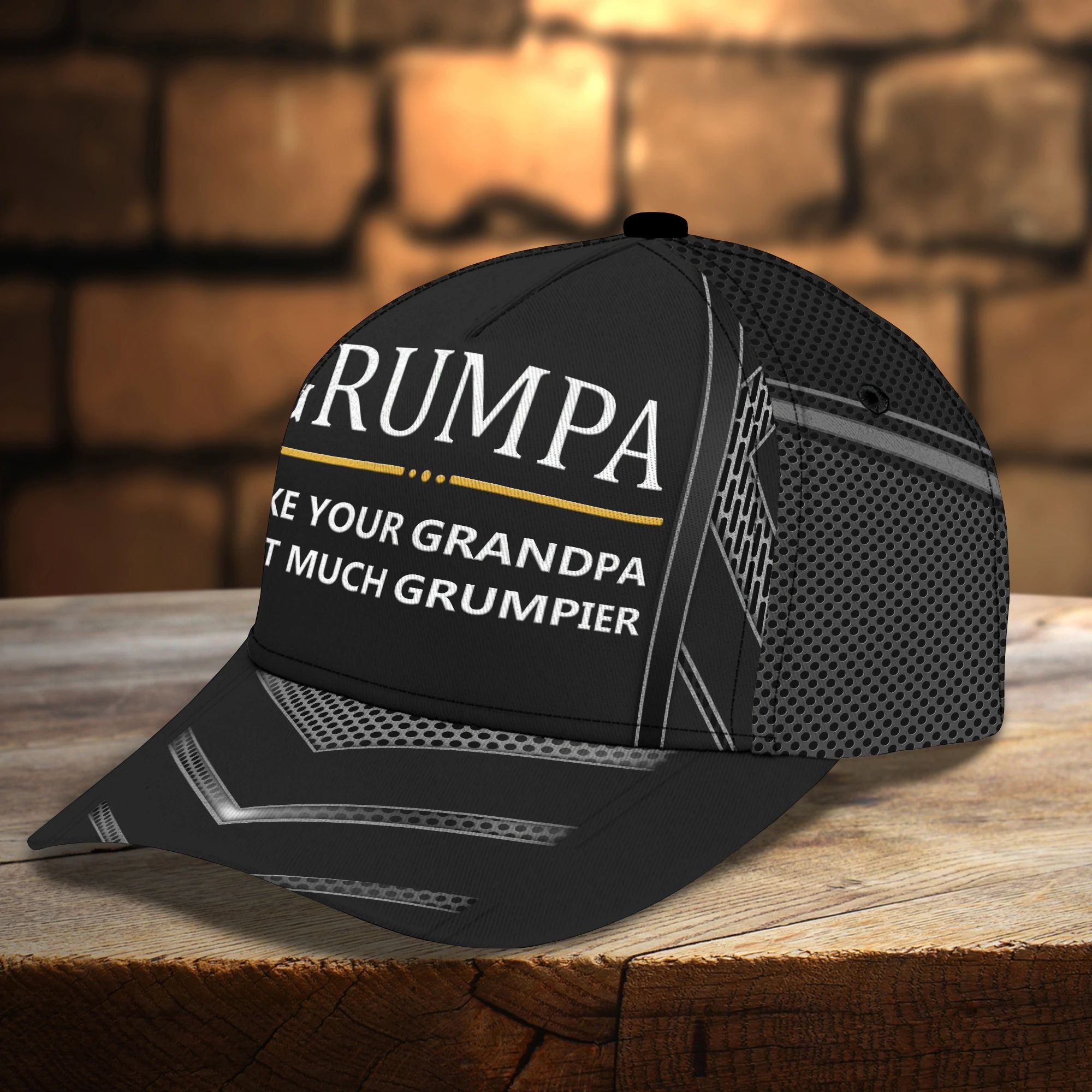 Grumpa Classic Cap Baseball Cap 25 - Tad Trucker Hats Custom Hats Gifts For Men & Women