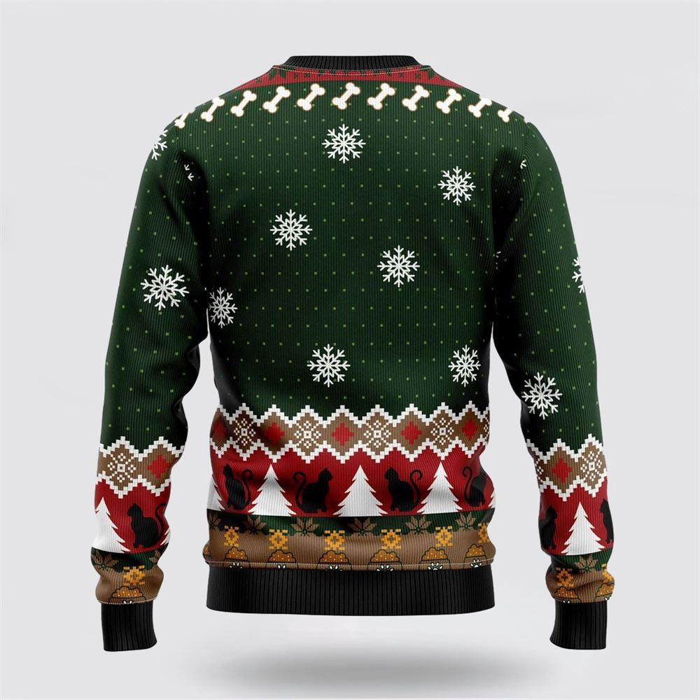 Grumpy Cat Ugly Christmas Sweater Christmas Unisex Sweater Funny Christmas Sweater - Image 2