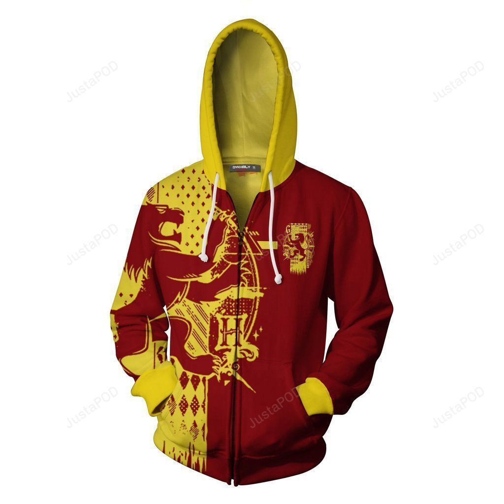 Gryffindor 3D All Over Print Hoodie, Zip Hoodie
