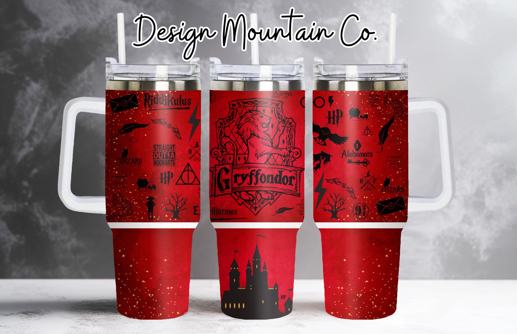Gryffindor Harry Potter Movies Custom Stanley Cup 40 oz 30 oz Tumbler With HandleTVC2301914