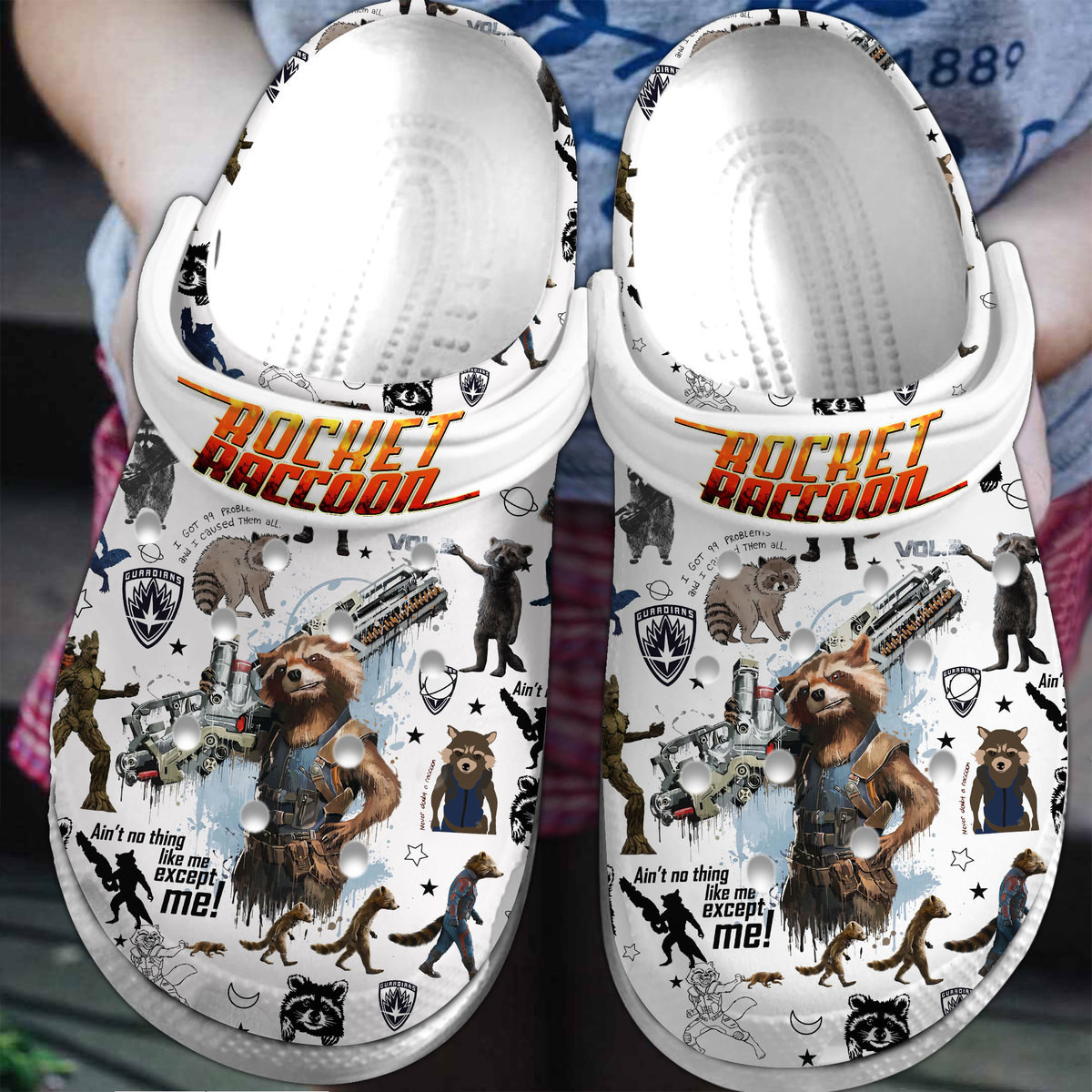 Guardians Of The Galaxy Movie Crocs Crocband Clogs Shoes Comfortable For Men Women and Kids