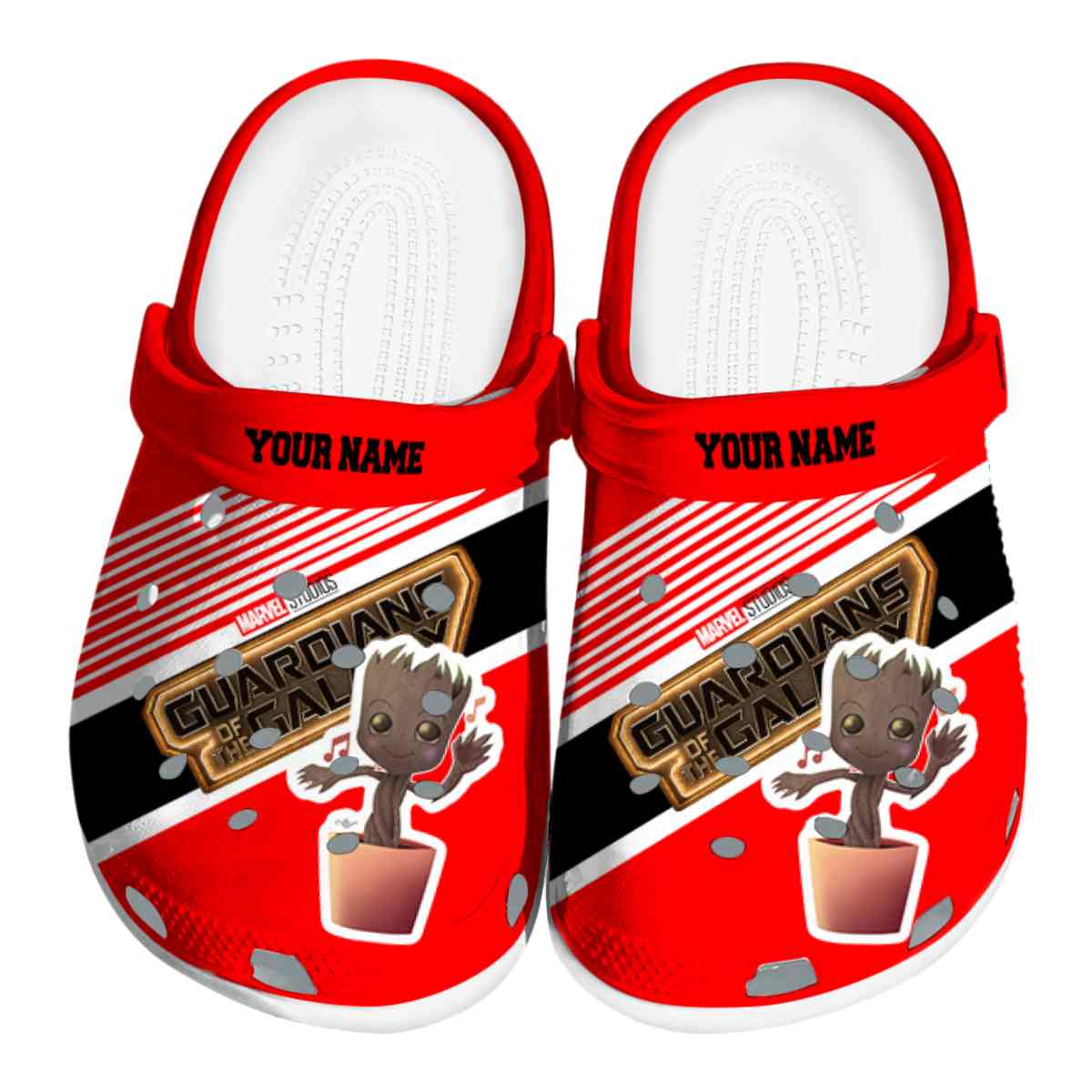 Guardians Of The Galaxy Movie Crocs Crocband Clogs Shoes Comfortable For Men Women and Kids