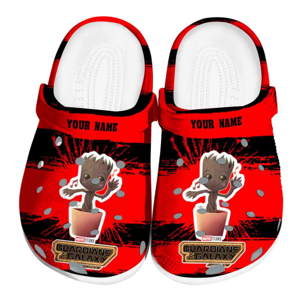 Guardians Of The Galaxy Movie Crocs Crocband Clogs Shoes Comfortable For Men Women and Kids