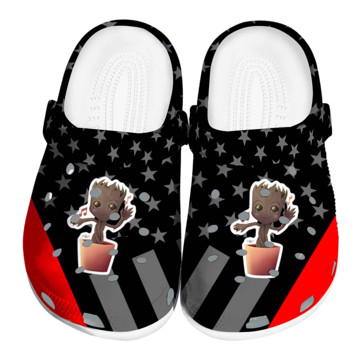 Guardians Of The Galaxy Movie Crocs Crocband Clogs Shoes Comfortable For Men Women and Kids