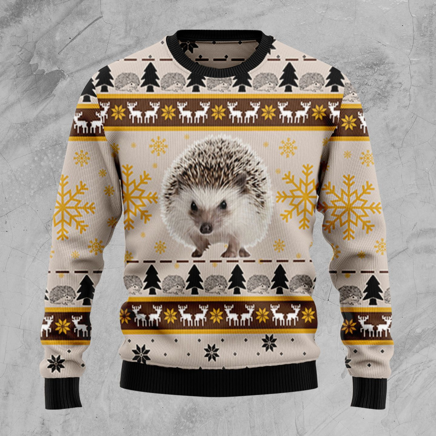Guinea Pig Cute Ugly Christmas Sweater Adult 3D Funny Matching for family