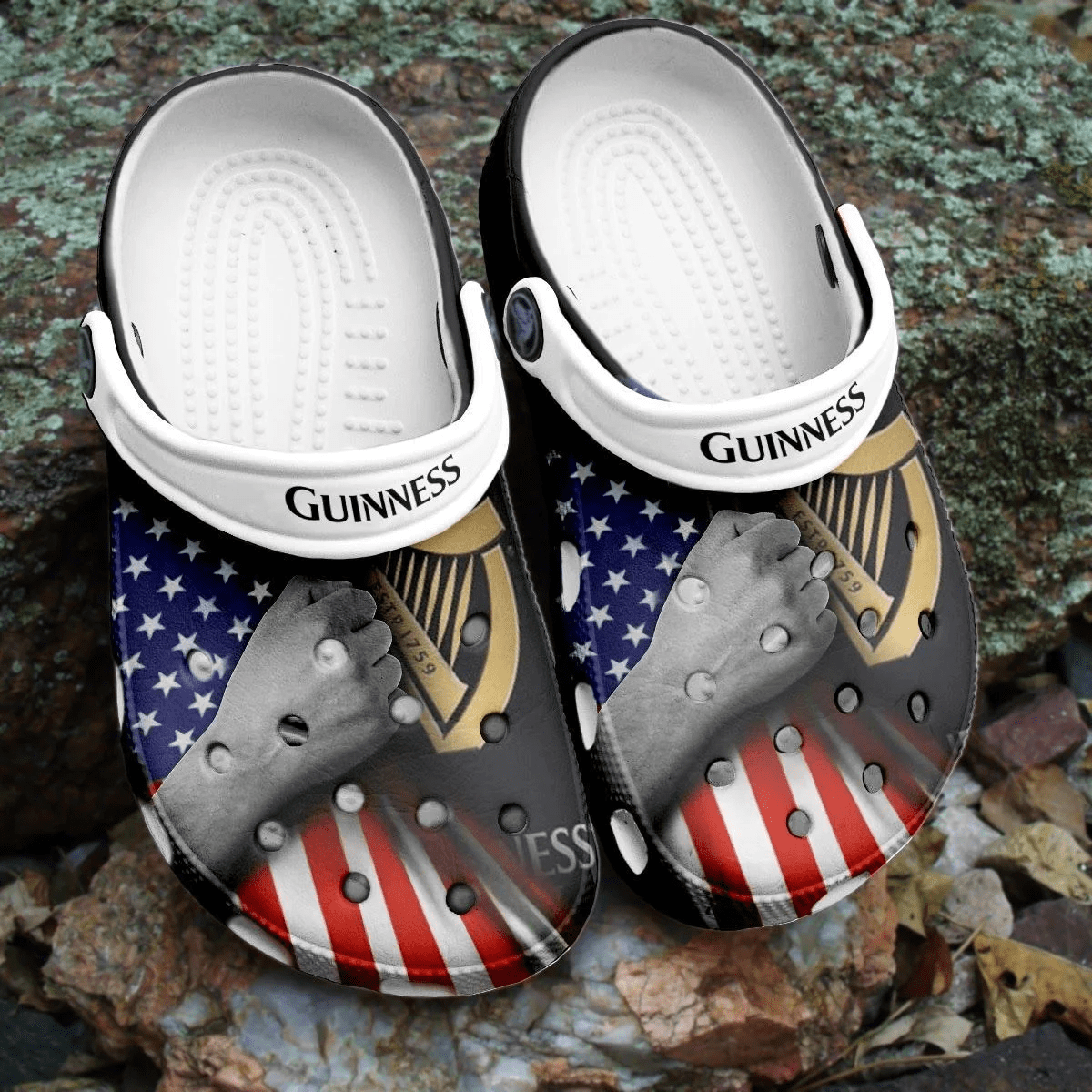 Guinness Beer Clogs Crocband Comfortable Crocs Shoes For Men Women