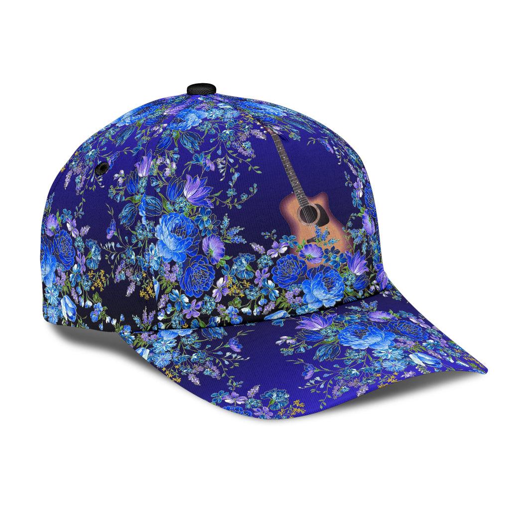 Guitar Classic Cap, Gift for Music Lovers, Guitar Lovers Trucker Hats Custom Hats Gifts For Men & Women