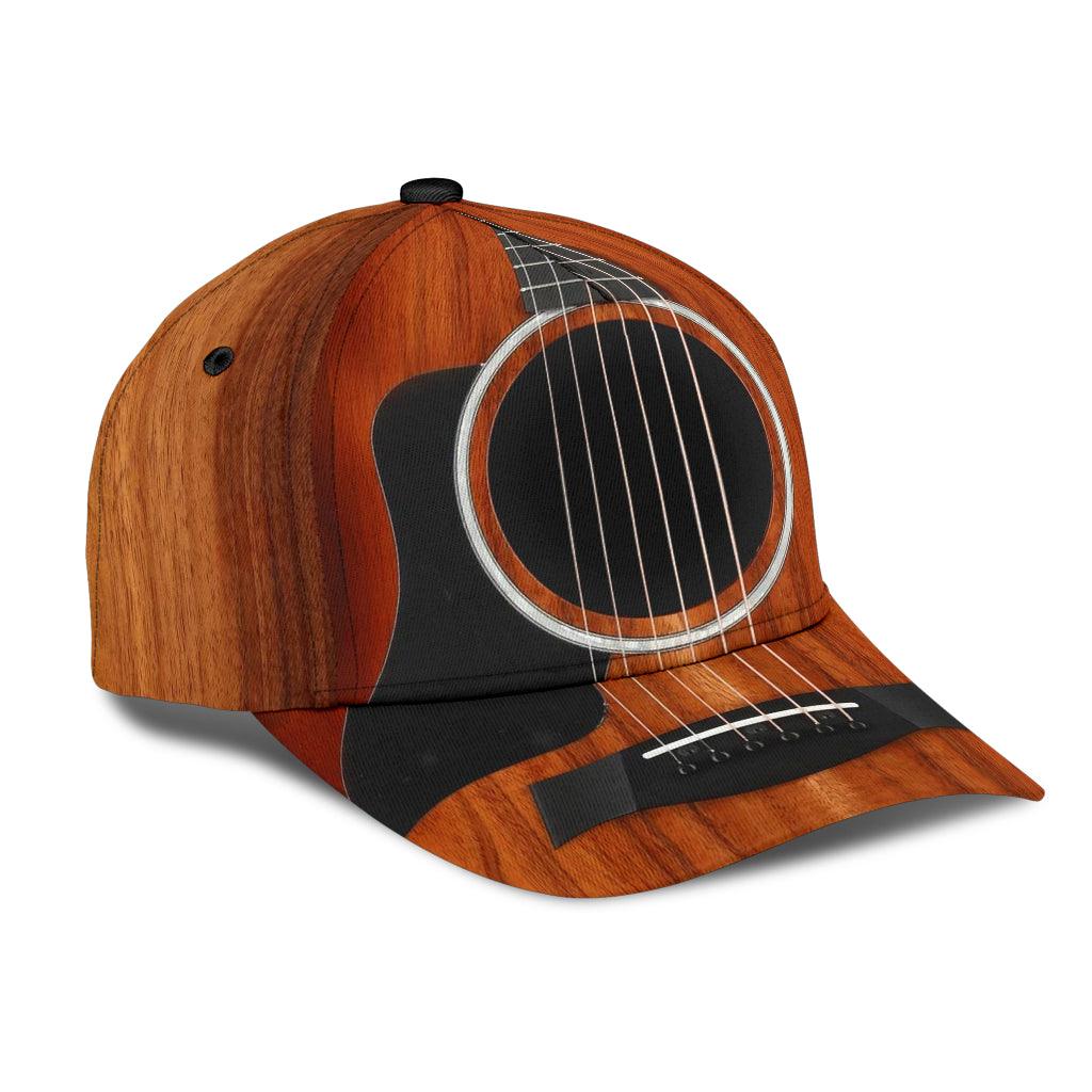 Guitar Classic Cap, Gift for Music Lovers, Guitar Lovers Trucker Hats Custom Hats Gifts For Men & Women