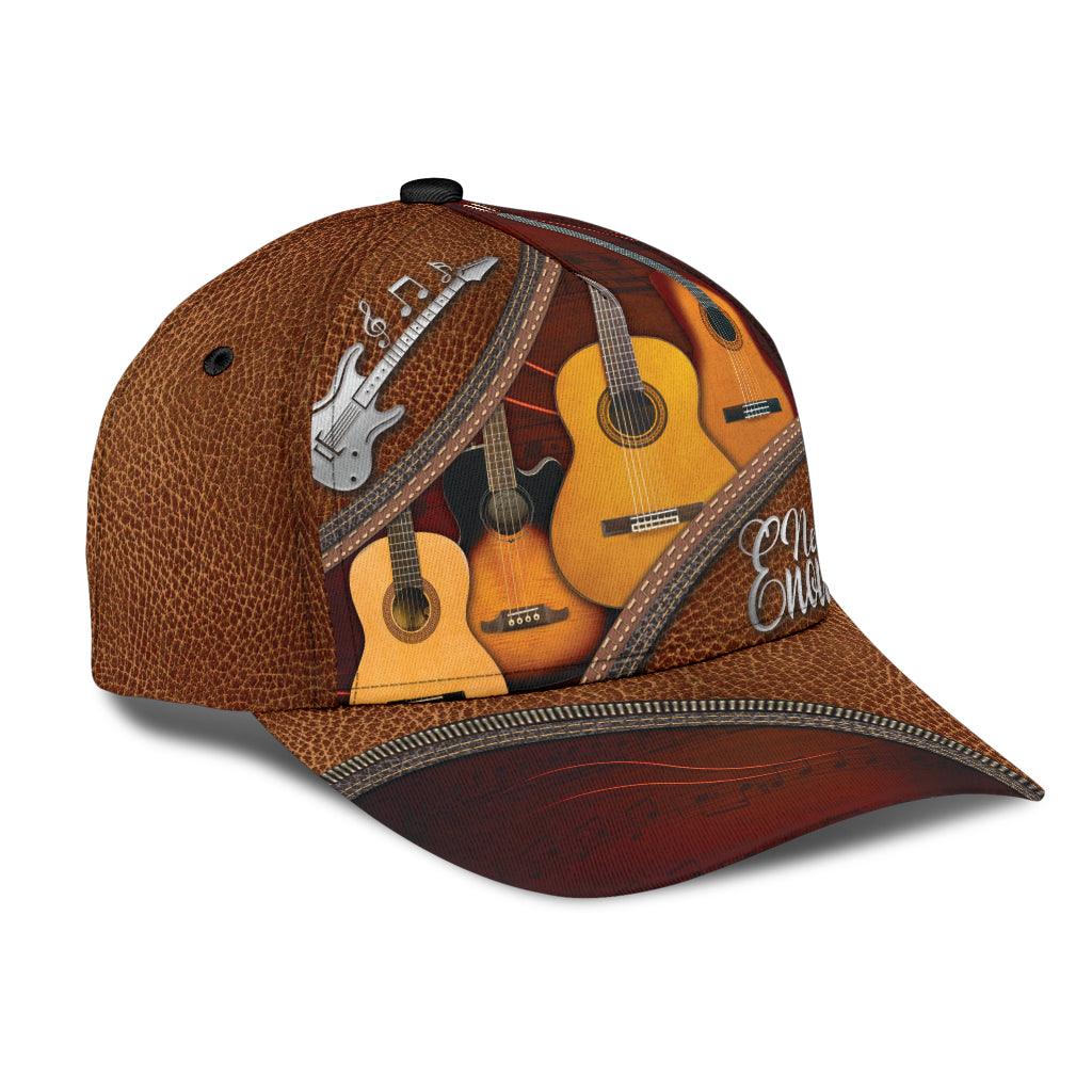 Guitar Classic Cap, Gift for Music Lovers, Guitar Lovers Trucker Hats Custom Hats Gifts For Men & Women