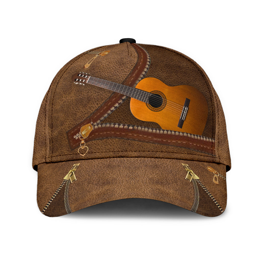 Guitar Classic Cap, Gift for Music Lovers, Guitar Lovers Trucker Hats Custom Hats Gifts For Men & Women