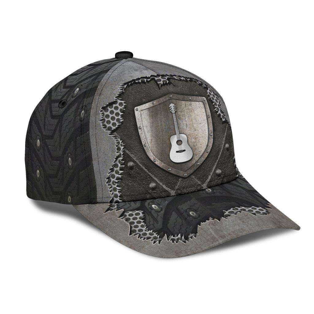 Guitar Classic Cap, Gift for Music Lovers, Guitar Lovers Trucker Hats Custom Hats Gifts For Men & Women