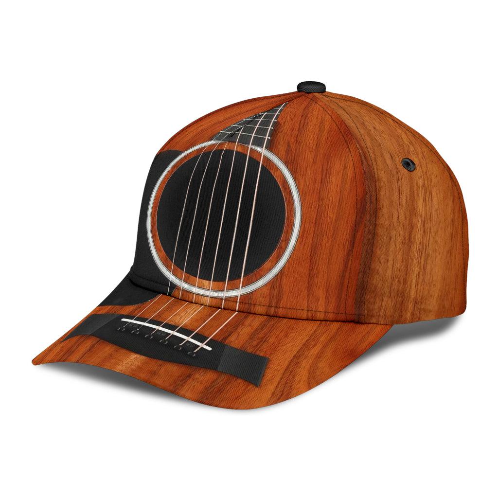 Guitar Classic Cap, Gift for Music Lovers, Guitar Lovers Trucker Hats Custom Hats Gifts For Men & Women