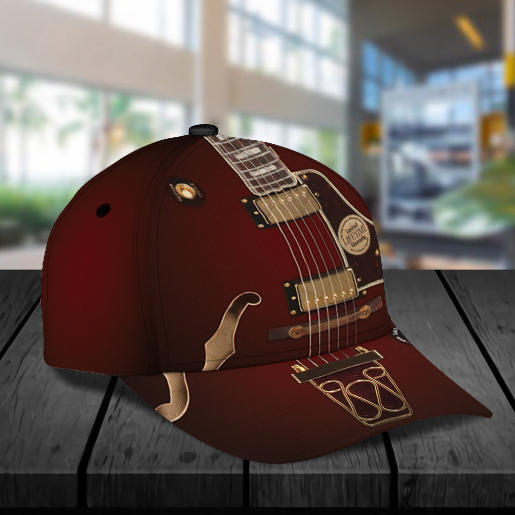 Guitar Classic Cap, Gift for Music Lovers, Guitar Lovers Trucker Hats Custom Hats Gifts For Men & Women