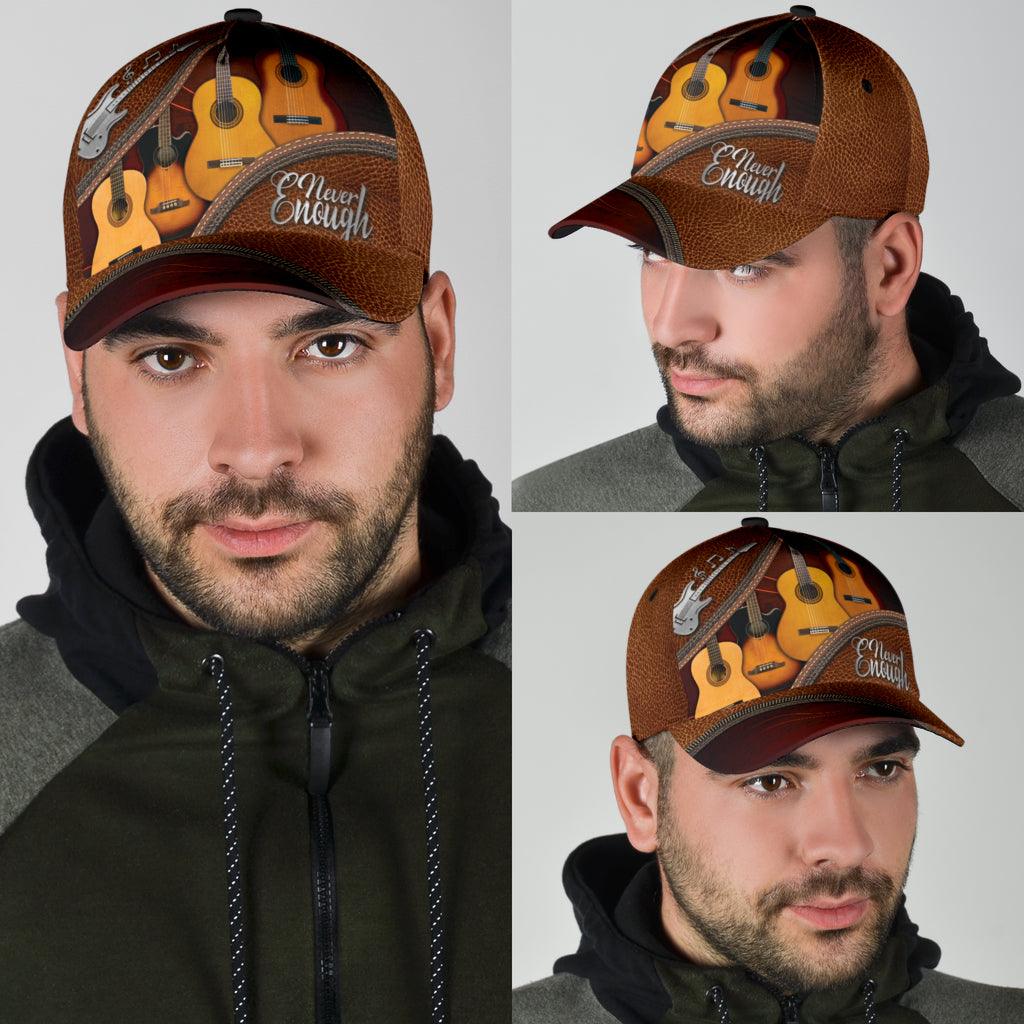 Guitar Classic Cap, Gift for Music Lovers, Guitar Lovers Trucker Hats Custom Hats Gifts For Men & Women