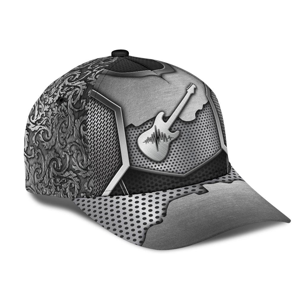 Guitar Classic Cap, Gift for Music Lovers, Guitar Lovers Trucker Hats Custom Hats Gifts For Men & Women