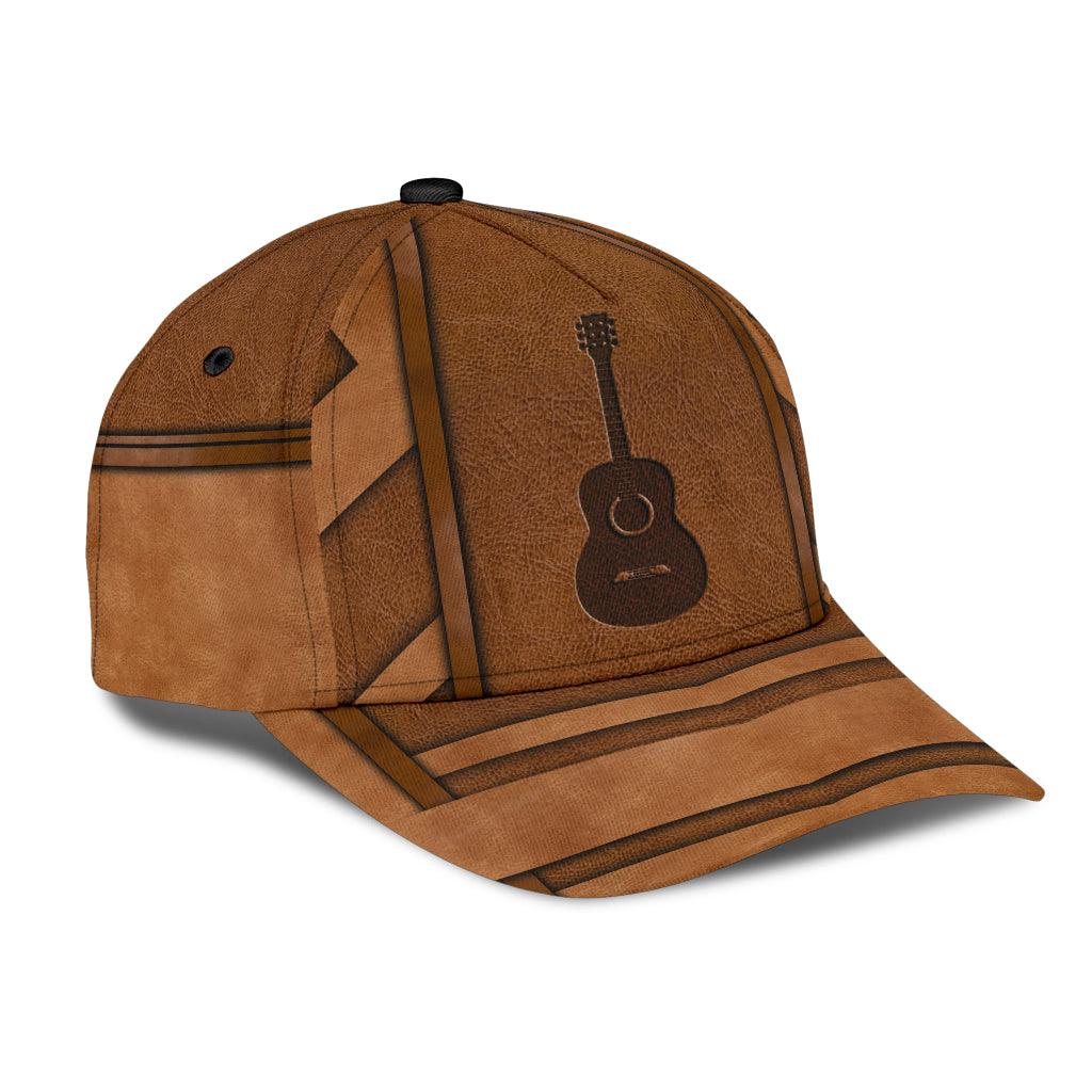 Guitar Classic Cap, Gift for Music Lovers, Guitar Lovers Trucker Hats Custom Hats Gifts For Men & Women