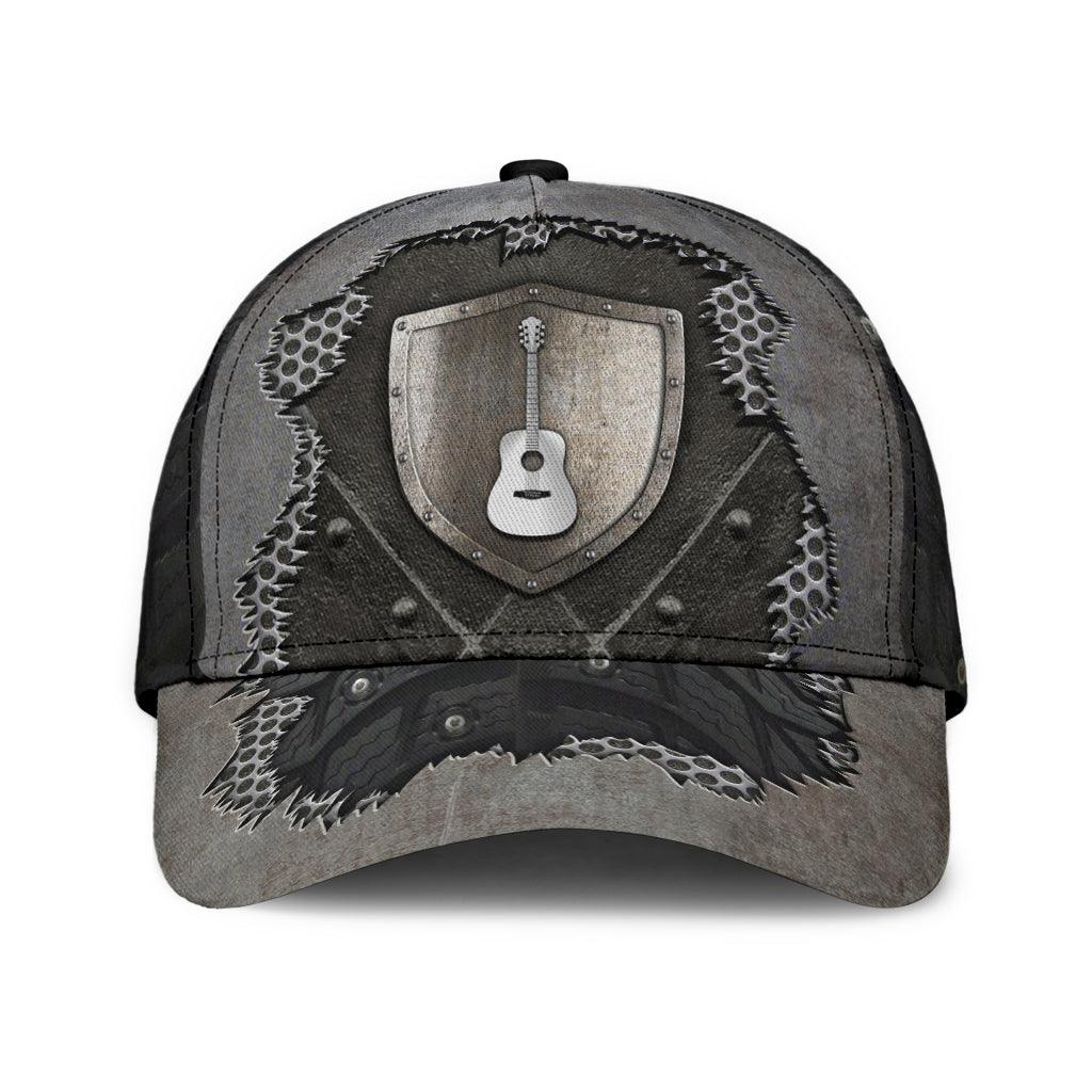 Guitar Classic Cap, Gift for Music Lovers, Guitar Lovers Trucker Hats Custom Hats Gifts For Men & Women