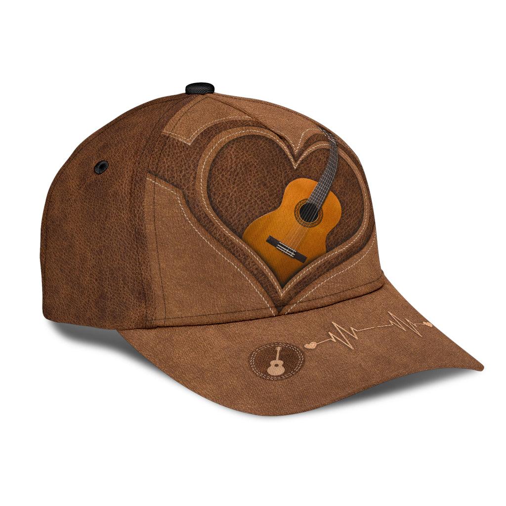 Guitar Classic Cap, Gift for Music Lovers, Guitar Lovers Trucker Hats Custom Hats Gifts For Men & Women