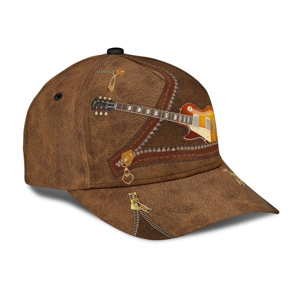 Guitar Classic Cap, Gift for Music Lovers, Guitar Lovers Trucker Hats Custom Hats Gifts For Men & Women