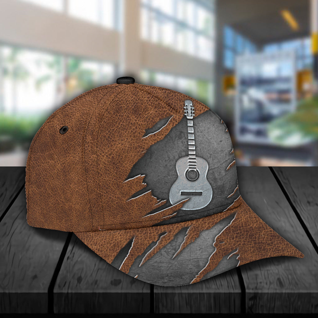 Guitar Classic Cap, Gift for Music Lovers, Guitar Lovers Trucker Hats Custom Hats Gifts For Men & Women