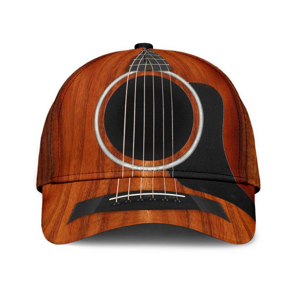 Guitar Classic Cap, Gift for Music Lovers, Guitar Lovers Trucker Hats Custom Hats Gifts For Men & Women