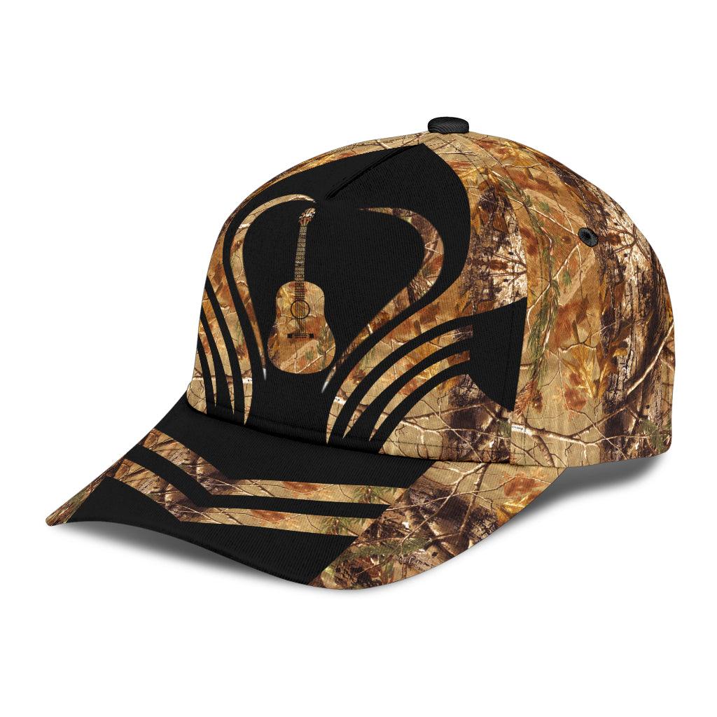 Guitar Classic Cap, Gift for Music Lovers, Guitar Lovers Trucker Hats Custom Hats Gifts For Men & Women