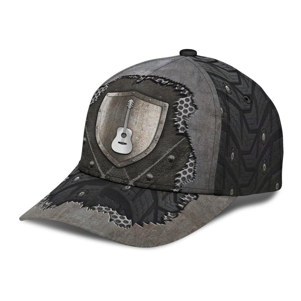 Guitar Classic Cap, Gift for Music Lovers, Guitar Lovers Trucker Hats Custom Hats Gifts For Men & Women