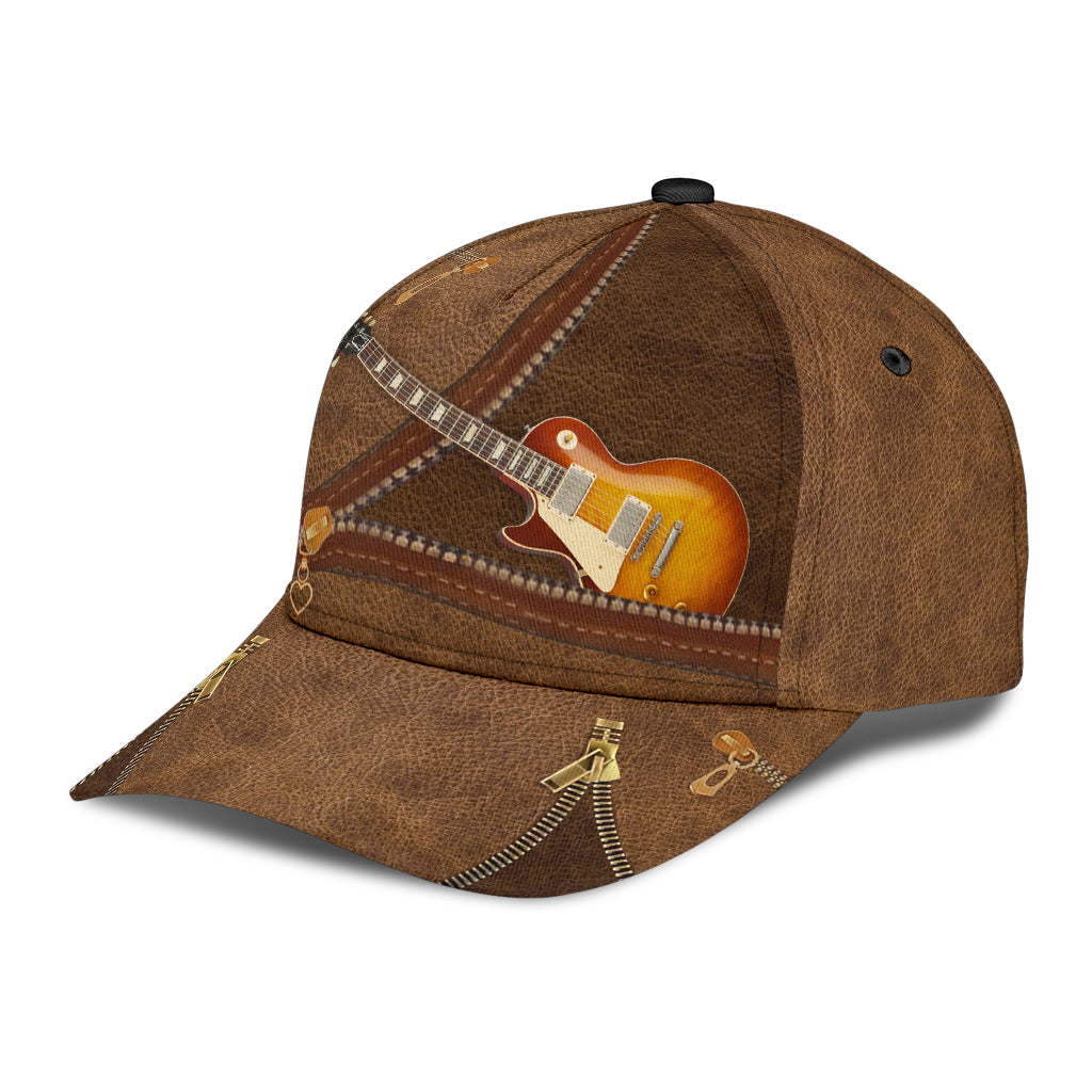 Guitar Classic Cap, Gift for Music Lovers, Guitar Lovers Trucker Hats Custom Hats Gifts For Men & Women
