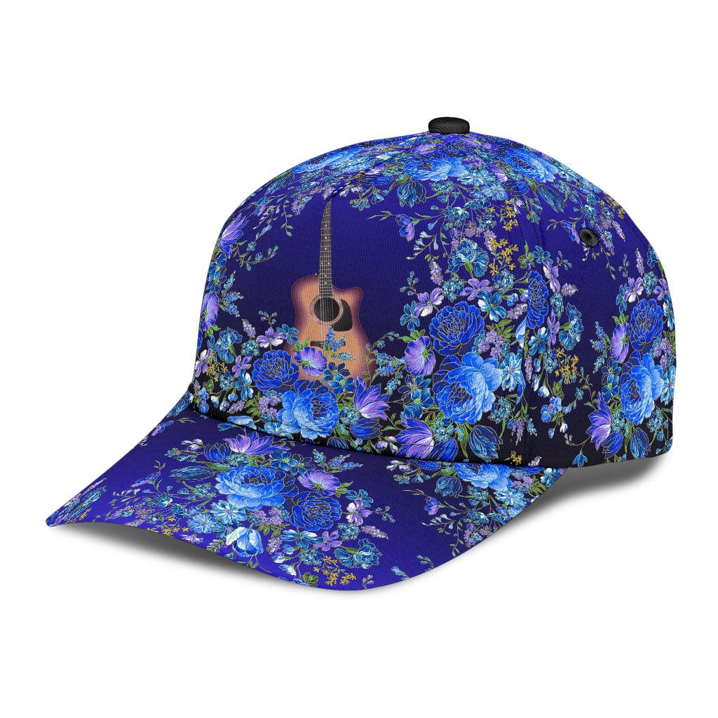 Guitar Classic Cap, Gift for Music Lovers, Guitar Lovers Trucker Hats Custom Hats Gifts For Men & Women