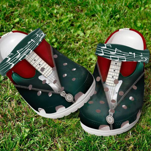 Guitar Collection Crocs Crocband Clogs Shoes Comfortable For Men Women and Kids - Image 7