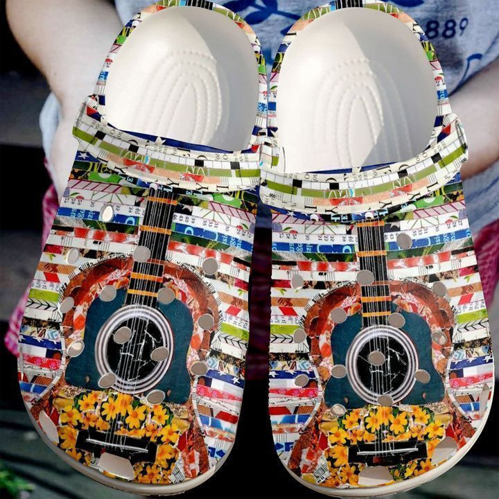 Guitar Colorful Clog Shoes