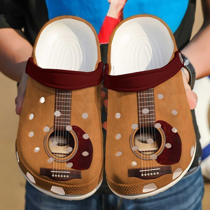 Guitar Is My Love Clog Shoes