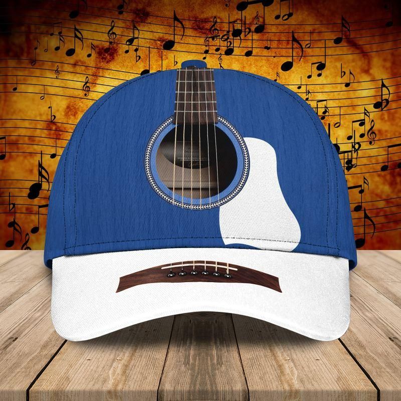 Guitar Printed Classic Cap Baseball Cap For Music Lovers Trucker Hats Custom Hats Gifts For Men & Women