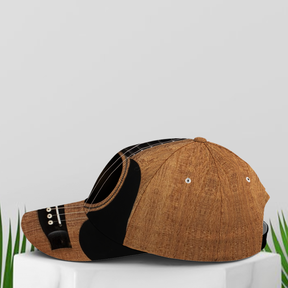 Guitar Simple Classic Style Baseball Cap Trucker Hats Custom Hats Gifts For Men & Women