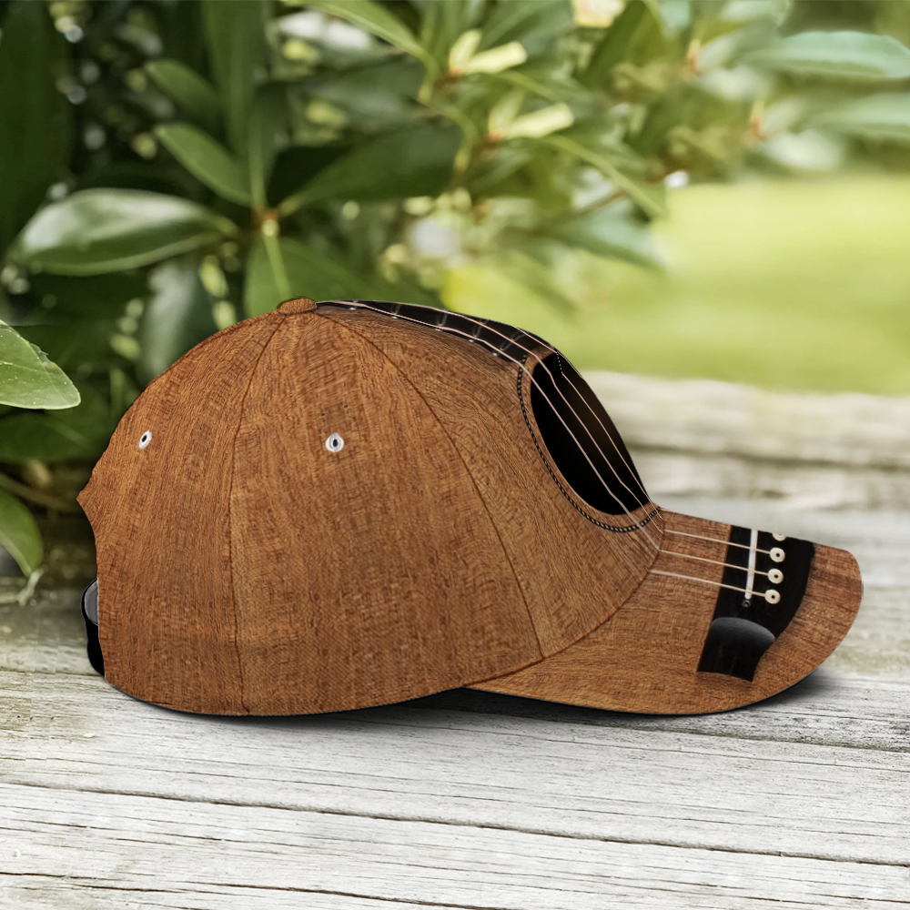 Guitar Simple Classic Style Baseball Cap Trucker Hats Custom Hats Gifts For Men & Women