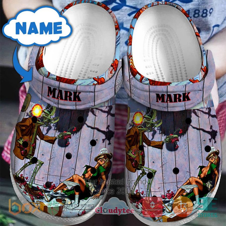 Guns N' Roses Band Music Crocs Crocband Clogs Shoes Comfortable For Men Women and Kids