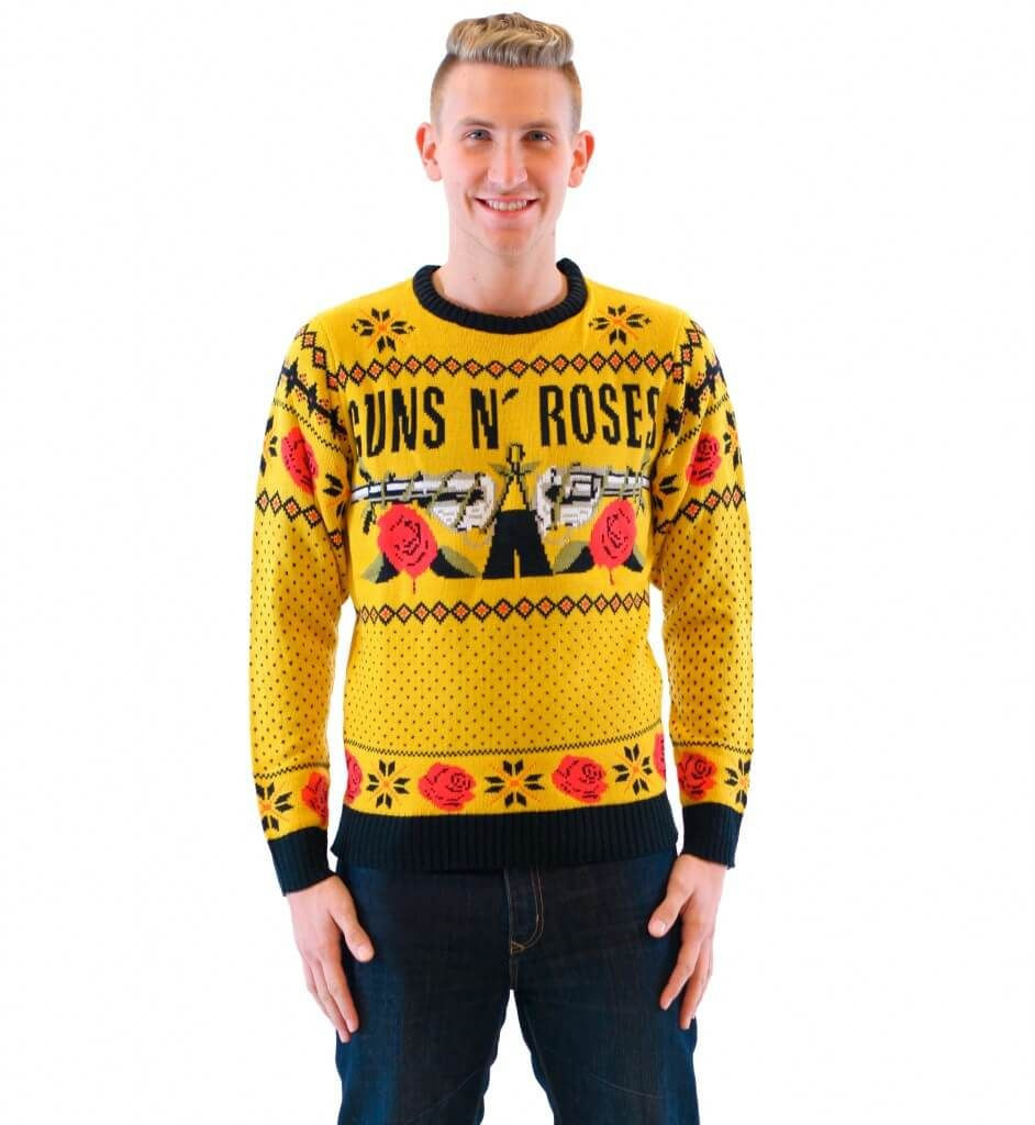 Guns N' Roses For Unisex Ugly Christmas Sweater Adult 3D Funny Matching for family