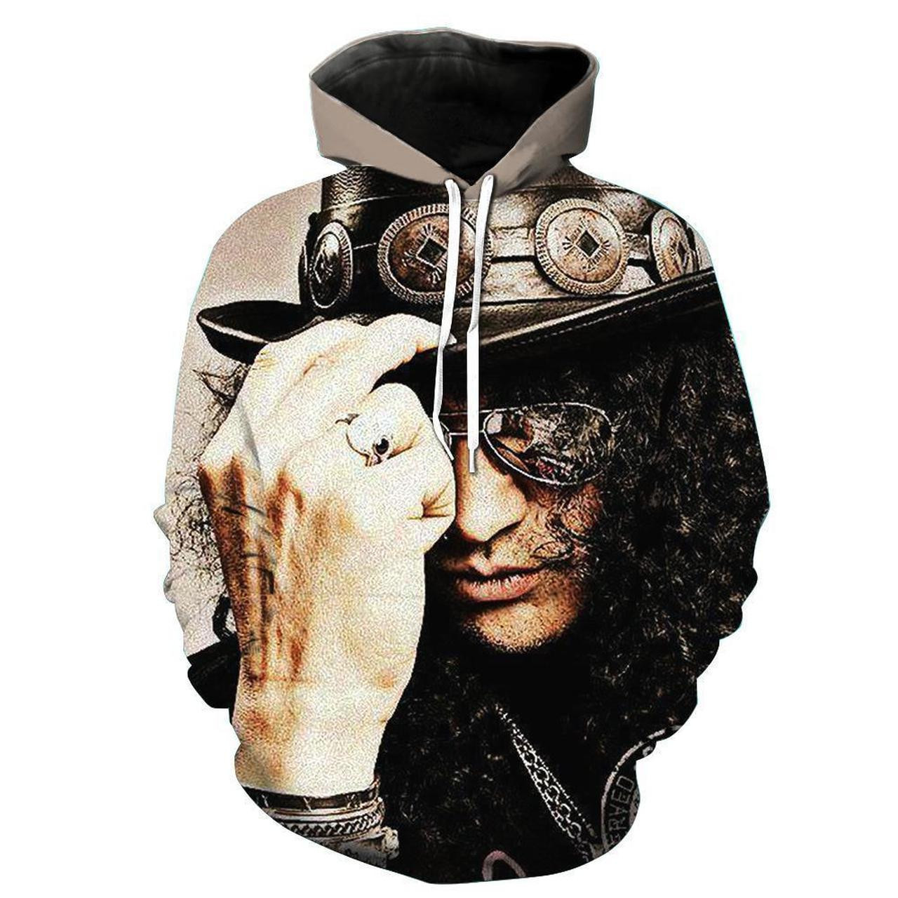 GunsnRoses 3D All Over Print Hoodie, Zip Hoodie