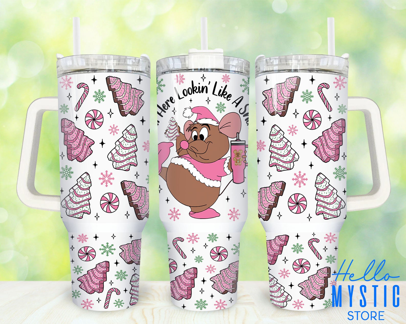 Gus Cinderella Disney Cartoon Custom Stanley Cup 40 oz 30 oz Tumbler With HandleTVC2301918