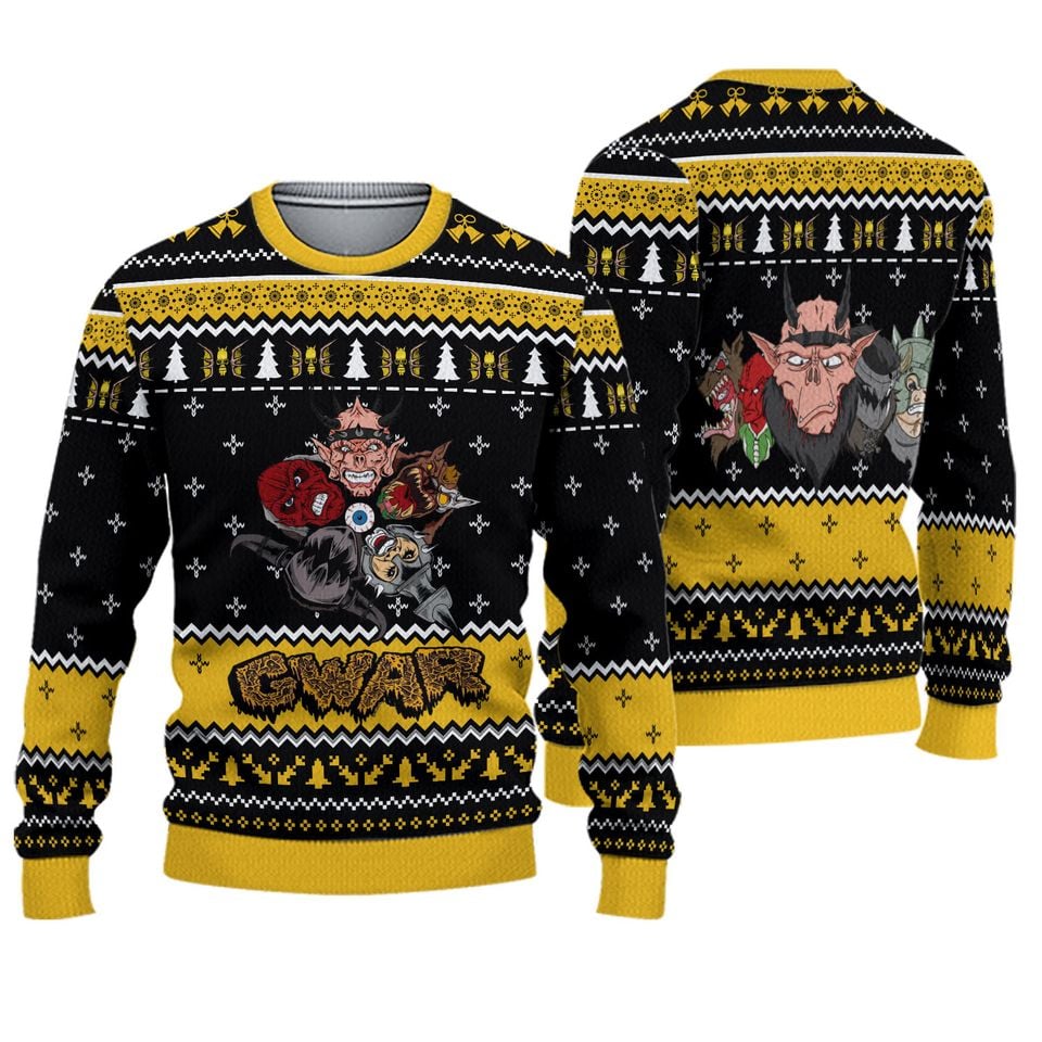 Gwar Band  Ugly Christmas Sweater