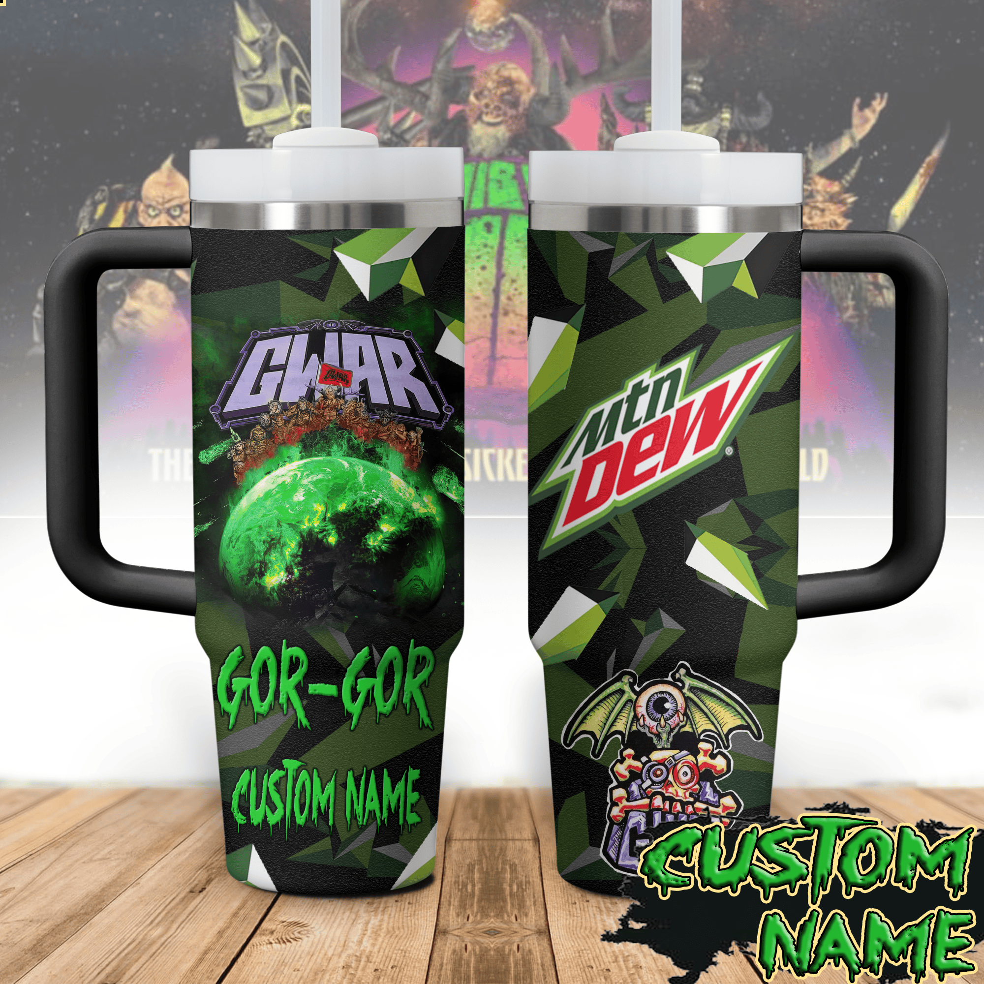 Gwar Music Custom Stanley Cup 40 oz 30 oz Tumbler With HandleTVC2301520