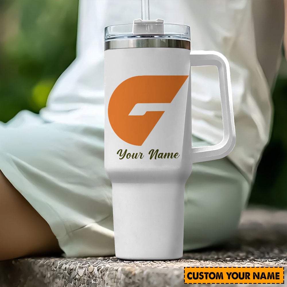 GWS Giants AFL Custom Stanley Cup 40 oz 30 oz Tumbler With HandleTVC2301193