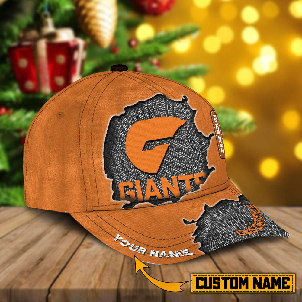 GWS Giants AFL Personalized Cap For Fan Baseball Cap Classic Trucker Hats Custom Hats Gifts For Men & Women