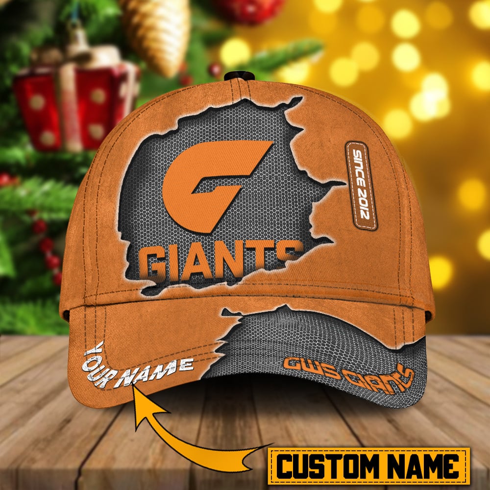 GWS Giants AFL Personalized Cap For Fan Baseball Cap Classic Trucker Hats Custom Hats Gifts For Men & Women