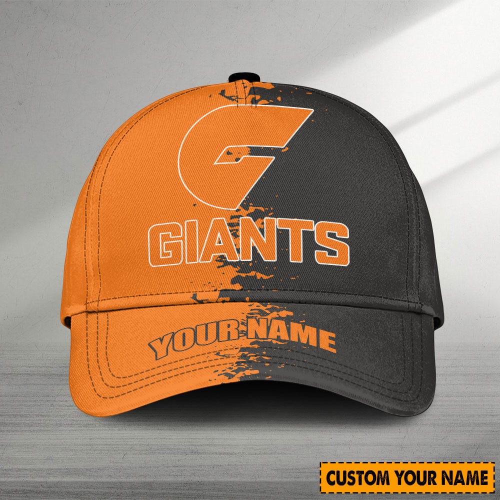 GWS Giants AFL Personalized Classic Cap For Fan Baseball Cap Classic Trucker Hats Custom Hats Gifts For Men & Women