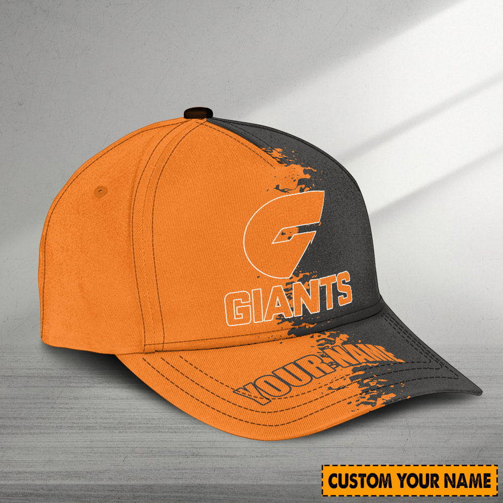 GWS Giants AFL Personalized Classic Cap For Fan Baseball Cap Classic Trucker Hats Custom Hats Gifts For Men & Women