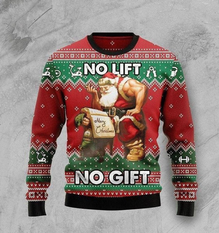 Gym Lovers Ugly Christmas 2023 Sweater