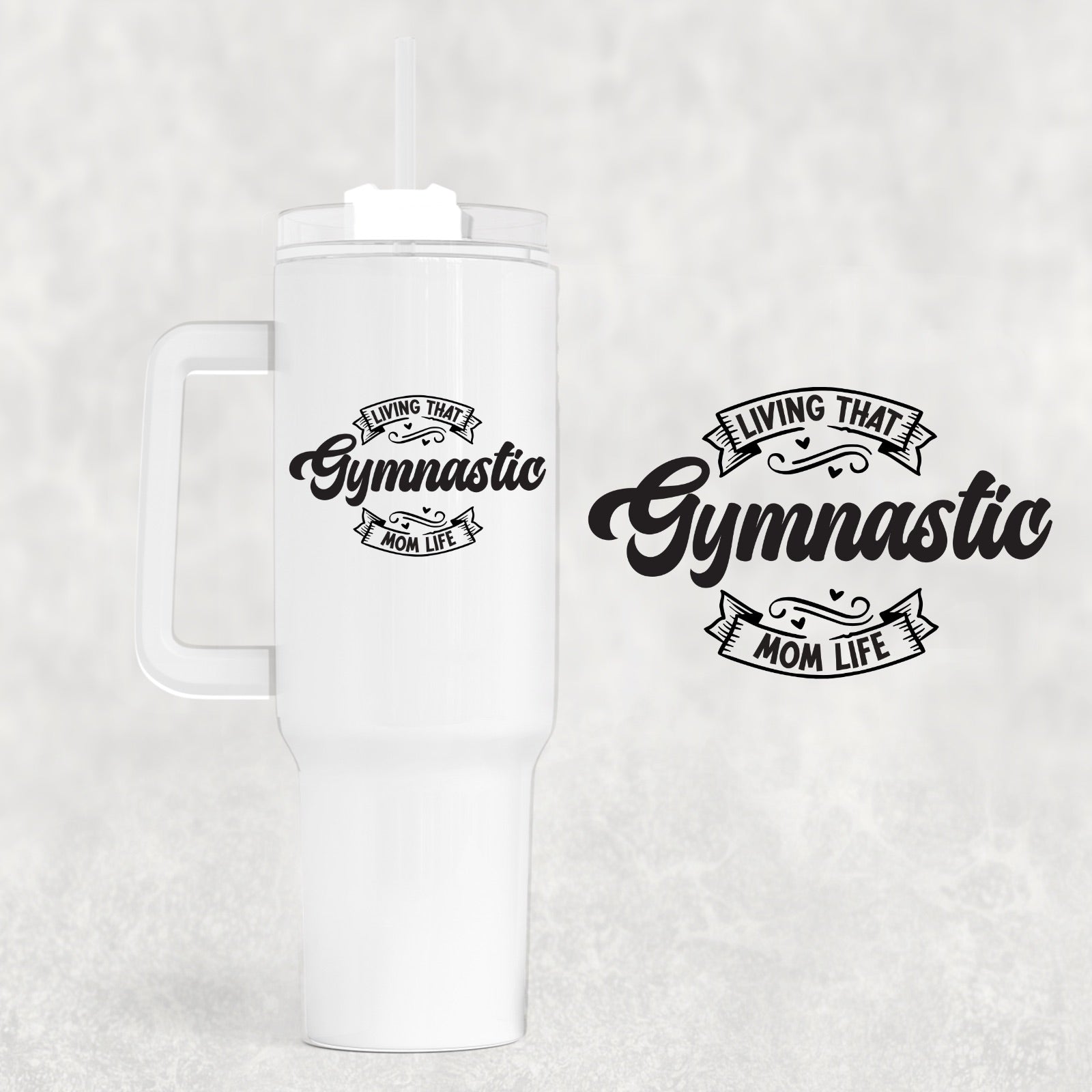 Gymnastics Custom Stanley Cup 40 oz 30 oz Tumbler With HandleTVC2301747
