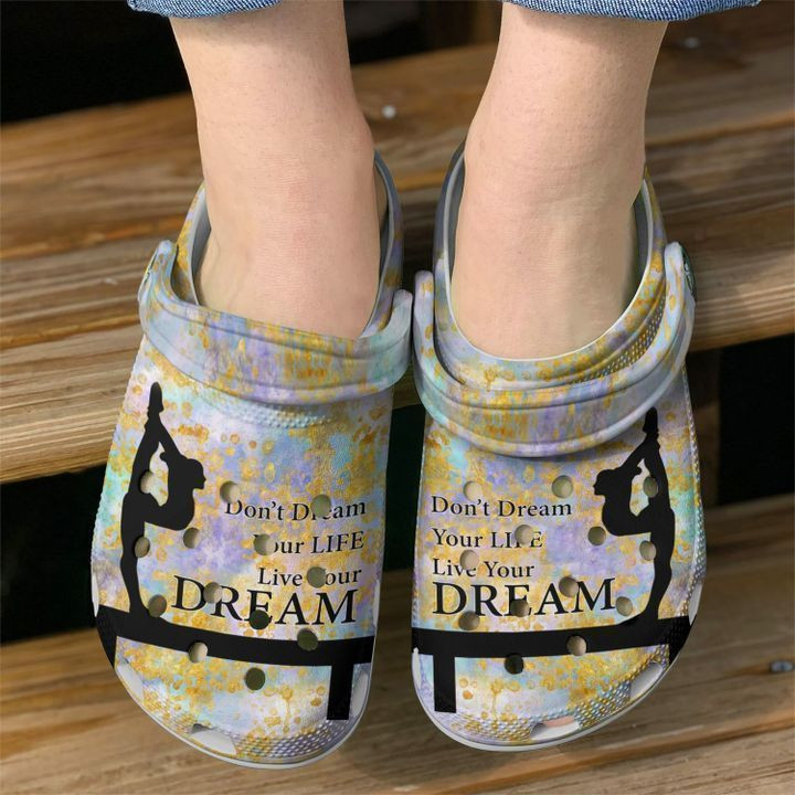 Gymnastics Live Your Dream clog Shoes
