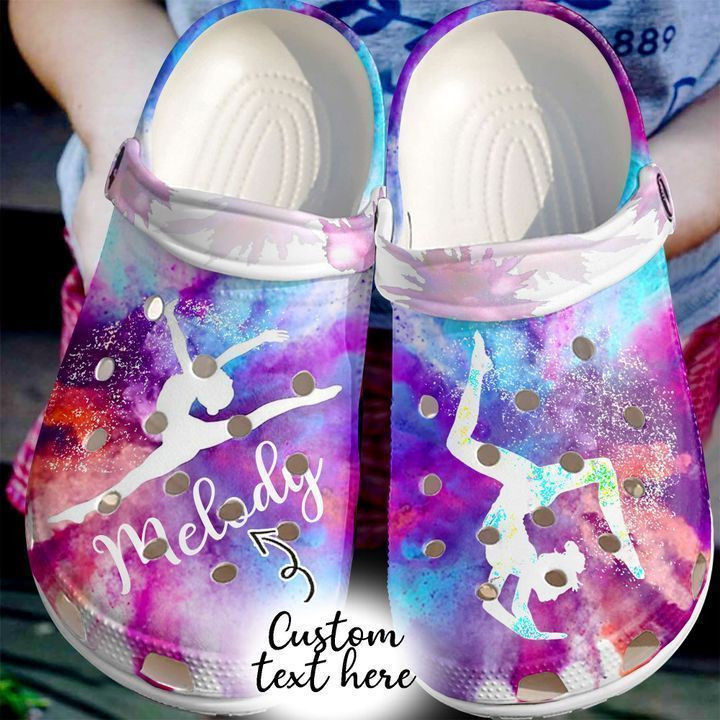 Gymnastics Personalized Gymnast Girl clog Shoes